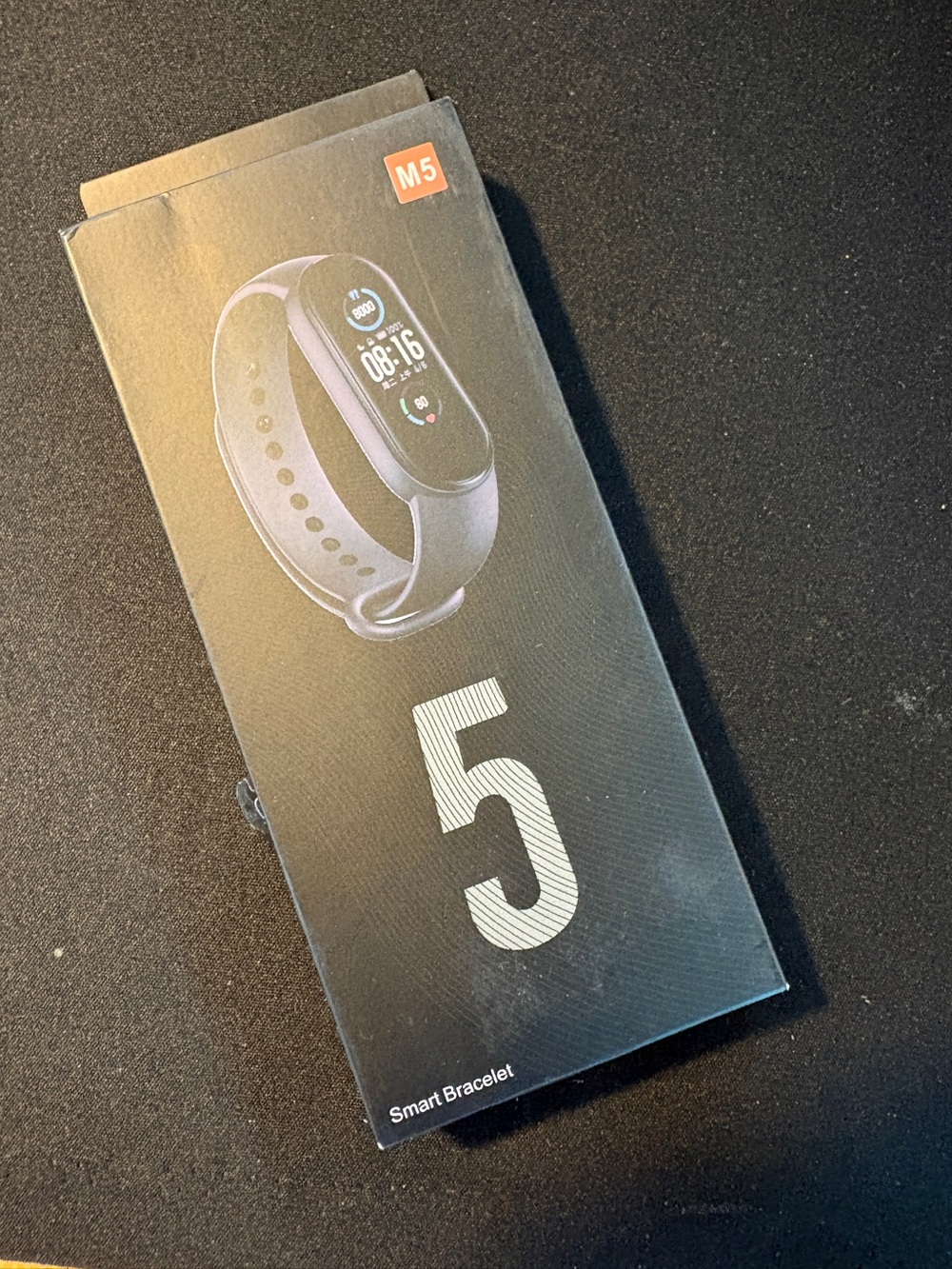 M5 Smart Bracelet Fitness Tracker - Black